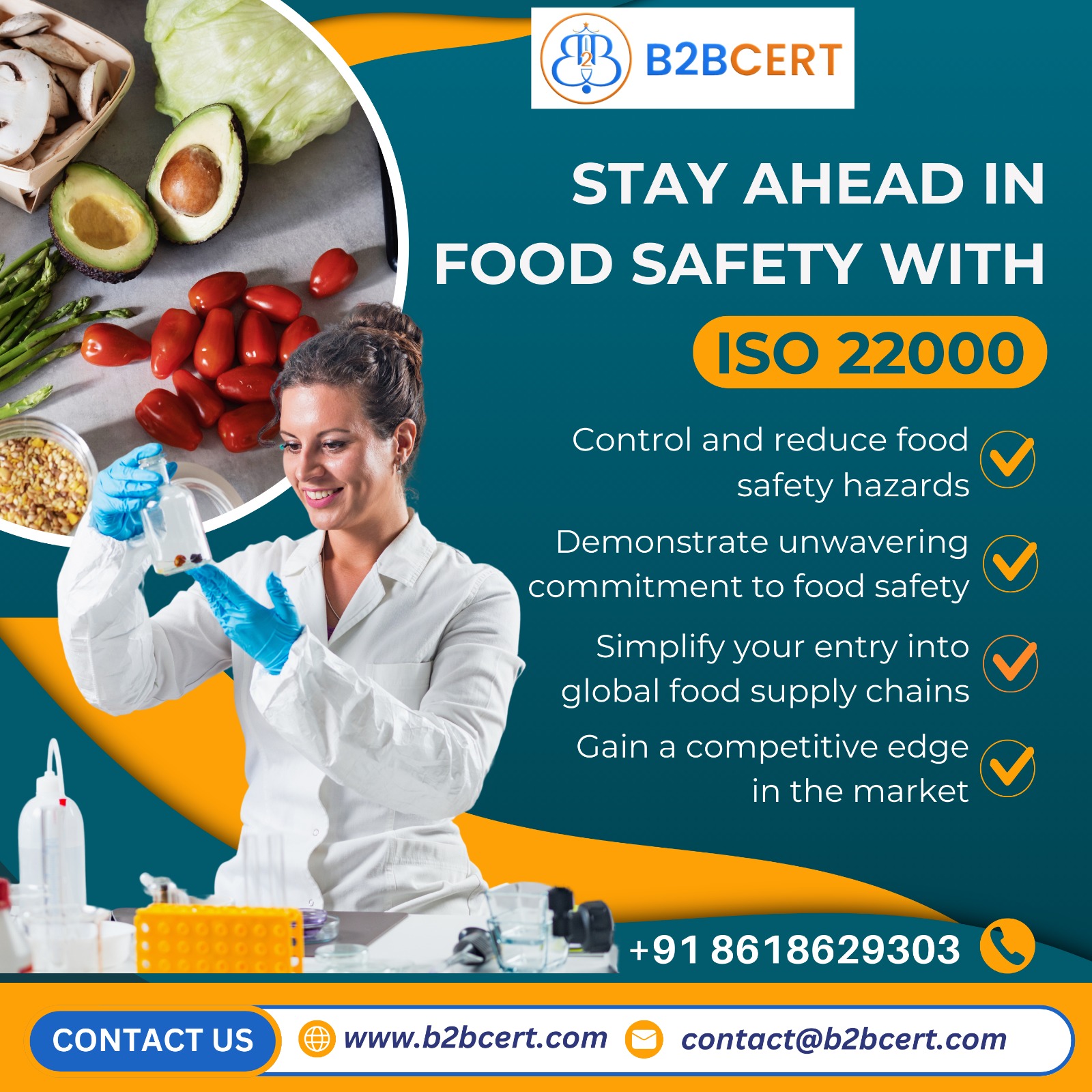 ISO 22000 Certification Services in Bangalore