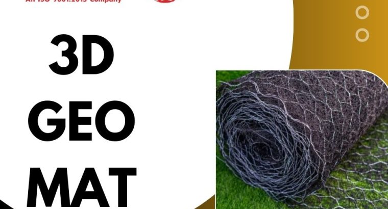 Industrial Grade 3D Geomat for Maximum Durability