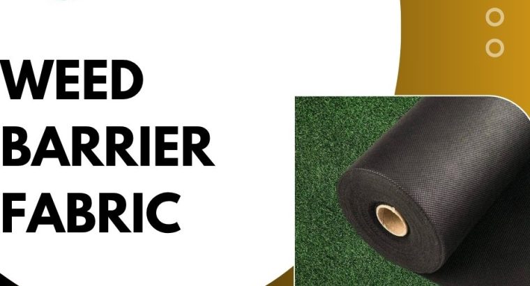 Heavy-Duty Weed Barrier Fabric for Gardens